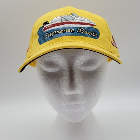 SUPREME BOATS | adjustable embroidered boating cap hat - Picture 1 of 7